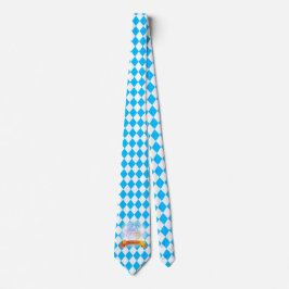 Gravata decoração do festival de cerveja OKTOBERFEST Padrã