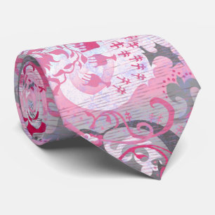 Gravata Demigirl Dragão Damasco - Cores da Bandeira de Org