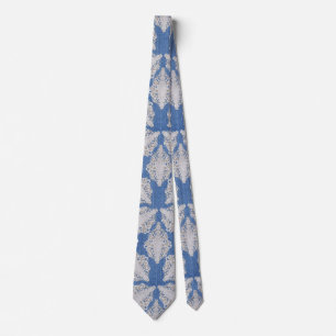 Gravata Denim com repetição de local