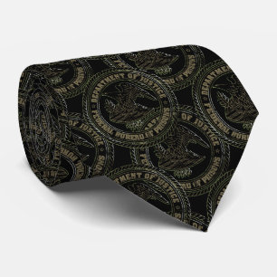 Gravata Departamento da Justiça Eagle