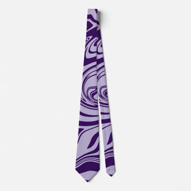 Gravata Derramar - Roxo (Frente)