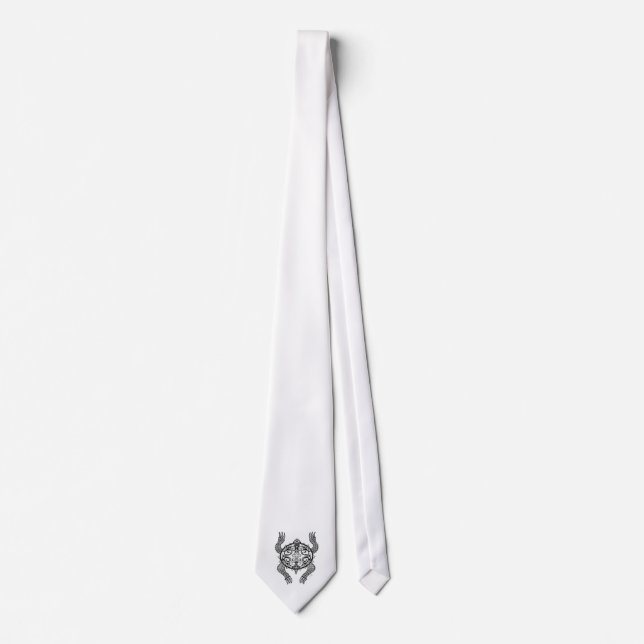 Gravata Desenho de Tartaruga (Frente)