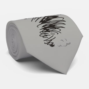 Gravata Desenho do furacão