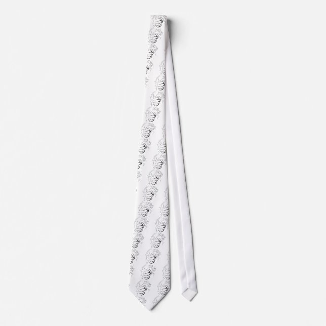 Gravata Desenho do Smash de Pop Art Retroativo (Frente)