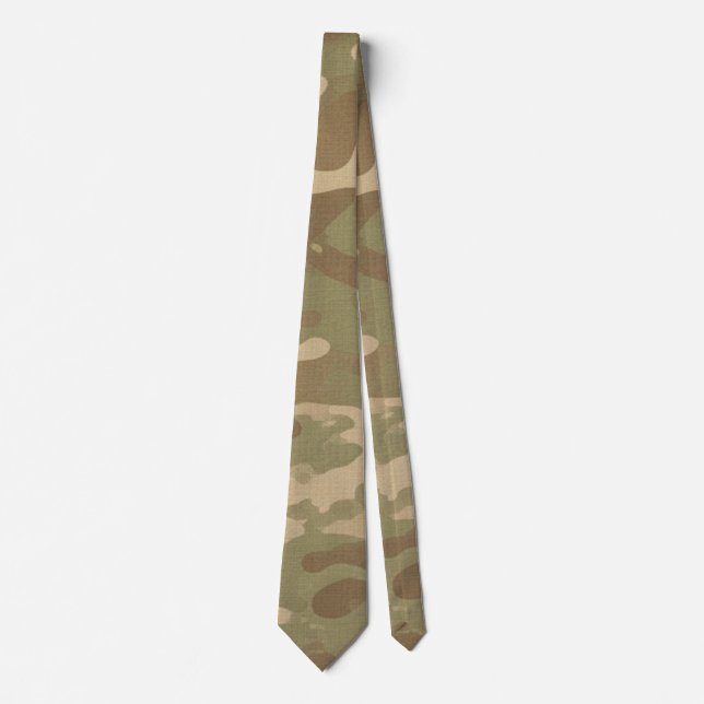 Gravata Desert Military Camouflage Pattern (Frente)