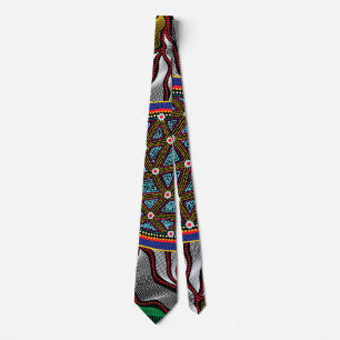 Gravata Design 1-15 Coletor Aboriginal