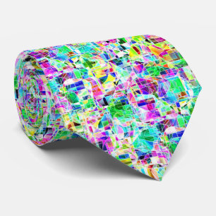 Gravata Design colorido bonito dos fragmentos