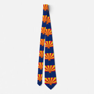 Gravata Design da bandeira do estado da arizona