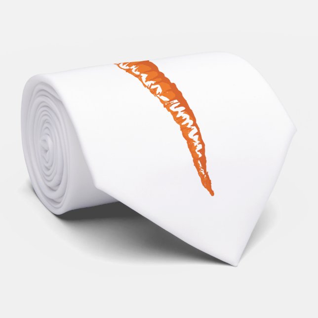 Gravata Design de Cenoura Solteiro (Rolled)