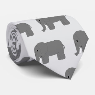 Gravata Design de Elefante