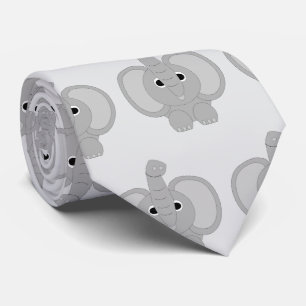 Gravata Design de elefante