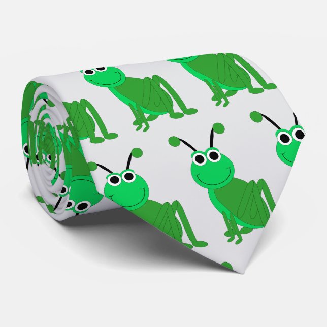 Gravata Design de gafanhoto (Rolled)