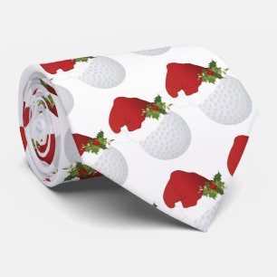 Gravata Design de Golfe Feliz de Natal