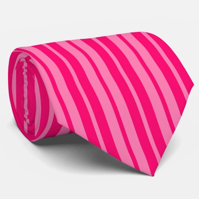 Gravata Design de padrão de faixa de Na moda rosa-claro e  (Criador carregado)