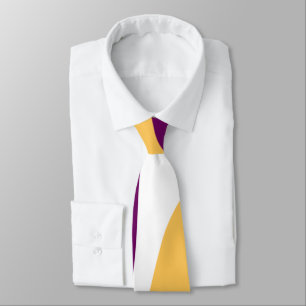 Gravata Design de padrão ondulado das linhas vermelhas da 