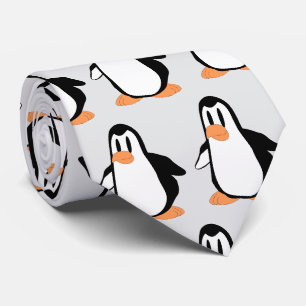 Gravata Design de Pinguim