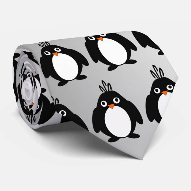 Gravata Design de pinguim (Rolled)