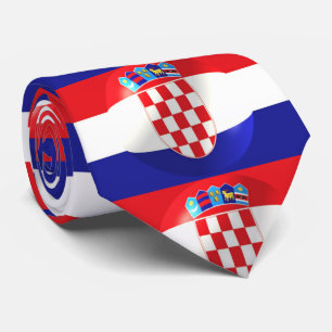 Gravata Design de Sinalizador Croata
