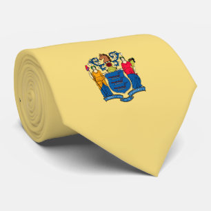 Gravata Design de Sinalizador do Estado de Nova Jersey