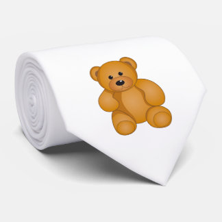 Gravata Design de Ursinho de desenho