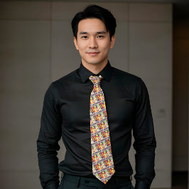 Gravata Design Icônico de Contabilista Profissional