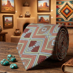 Gravata Design Inspirado nas Cores do Deserto do Sudoeste