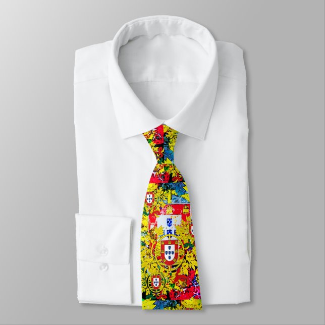 Gravata Designs portuguesas (Amarrado)
