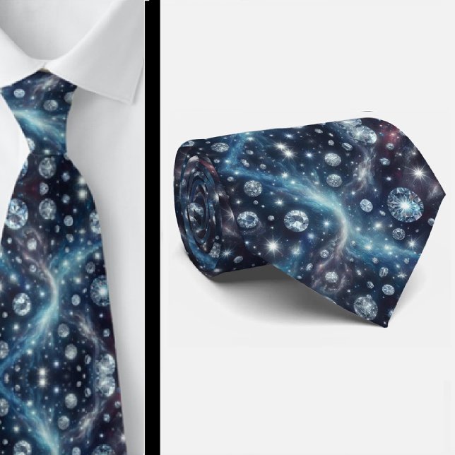 Gravata Diamante de Padrão Celestial (Criador carregado)
