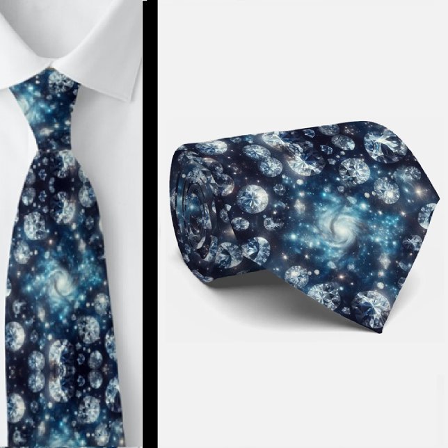 Gravata Diamante de Padrão Celestial (Criador carregado)