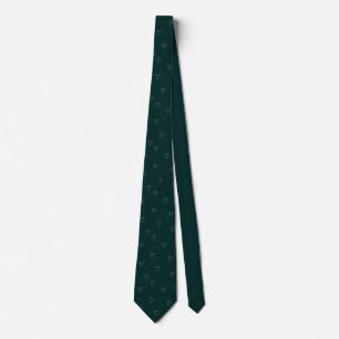 Gravata Diamante verde escuro