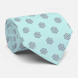 Gravata Dice do Número de Borgonha Verde-Elegante