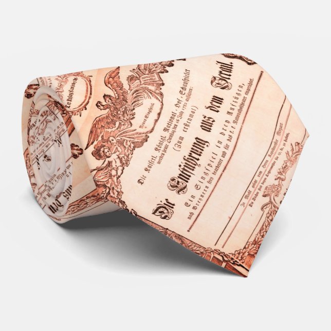 Gravata Die Entführung aus dem Serail (Mozart) (Rolled)