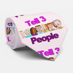 Gravata Diga 3 Pessoas Colar De Pescoço - Ria, Sorria, Eu 