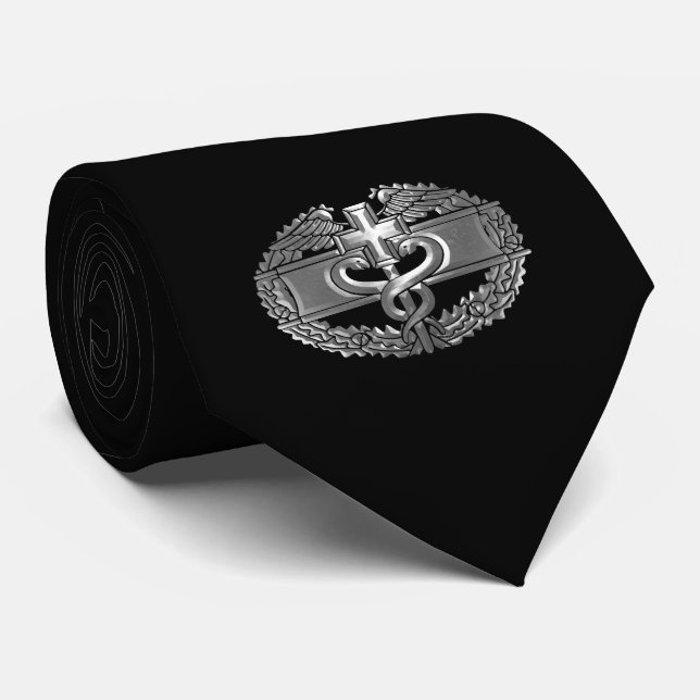 Gravata Distintivo Médico de Combate (Rolled)