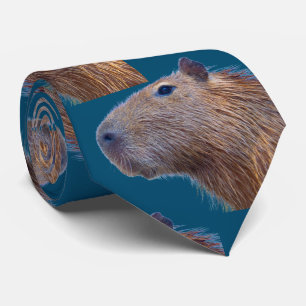 Gravata Diversão Capybara Neck Tie