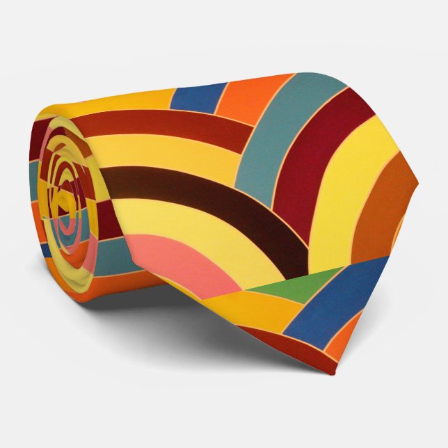 Gravata divisa moderna sofisticada e curvada (Rolled)