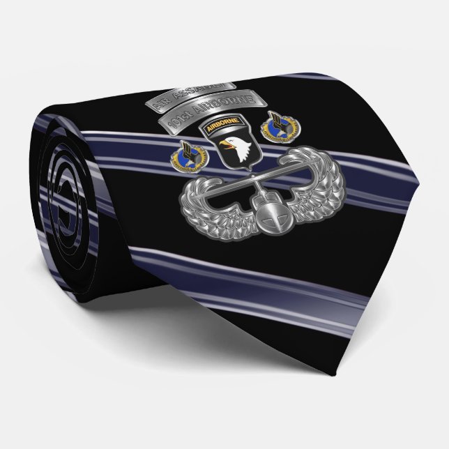 Gravata Divisão de Transporte Aéreo de ruas 101 (Rolled)