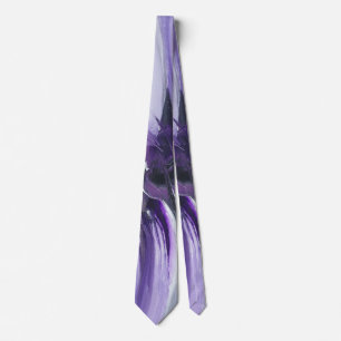 Gravata do Pescoço de Perigo Roxo