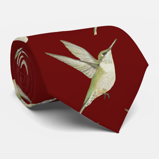 Gravata do Pescoço do Hummingbird (Rolled)
