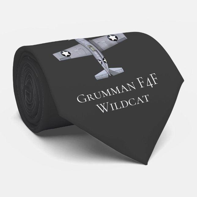 Gravata do Wildcat do avião WWII (Rolled)