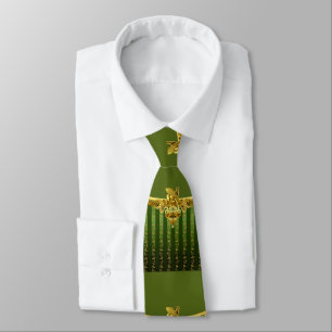 Gravata Dourado de Lamaçu