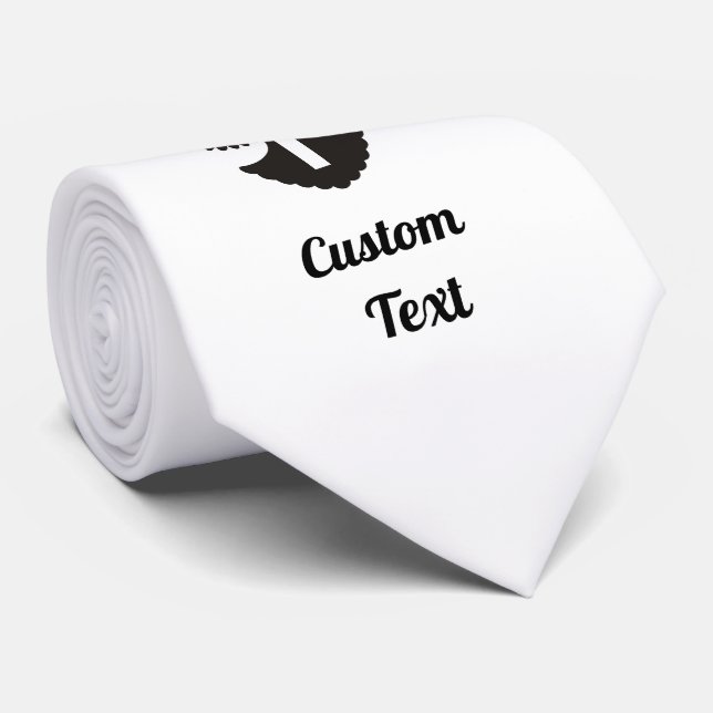 Gravata Dove com Cross Tie (Rolled)