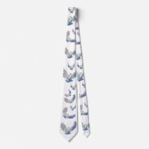 Dove Peace Christmas Tie Maureen Girard Bird