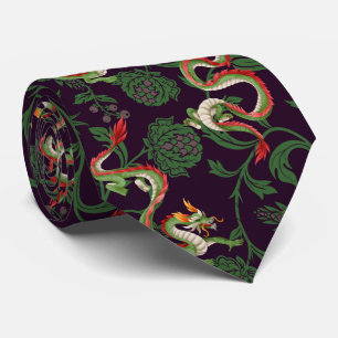 Gravata Dragão Verde