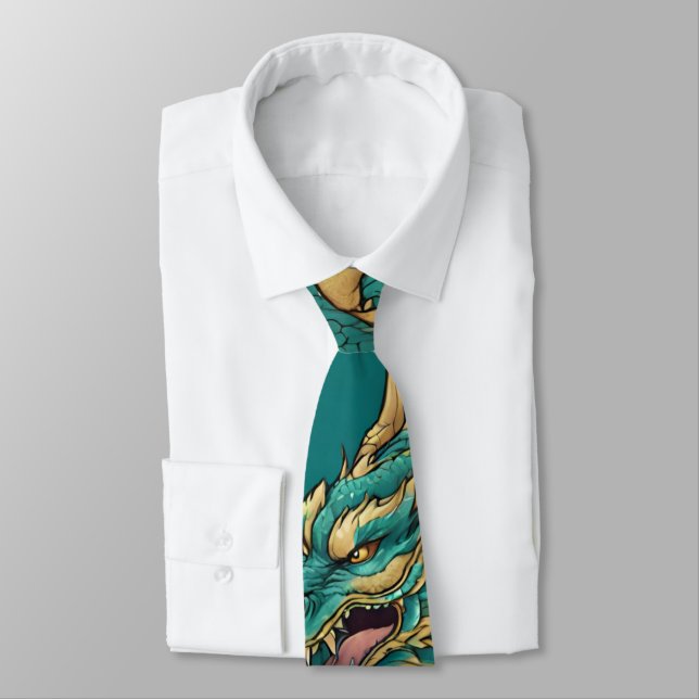 Gravata Dragon Necktie (Amarrado)