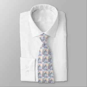 Gravata Dreamy Christmas Bells Neck Tie