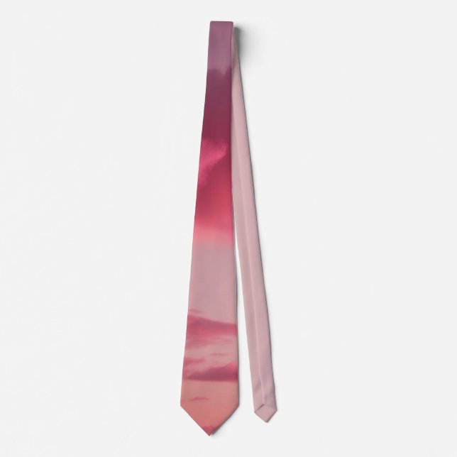 Gravata Dreamy pink gradient (Frente)
