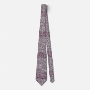 Gravata Dusty Maroon e Cinza Tweedy Pattere