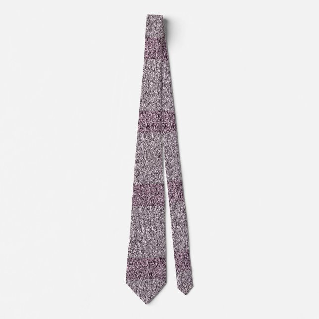 Gravata Dusty Maroon e Cinza Tweedy Pattere (Frente)