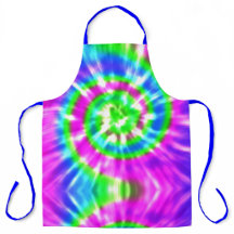 Gravata Dye Moderno Retro Rosa Turquesa Azul